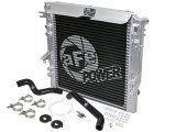 aFe BladeRunner GT Series Bar and Plate Radiator w/ Black Hoses 07-11 Jeep Wrangler (JK) V6 3.8L thumbnail 1