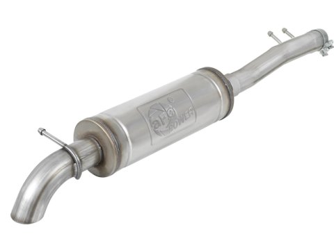 aFe Rock Basher 3in 409 SS Cat-Back Turn-Down Exhaust 12-18 Jeep Wrangler (JK) V6 3.6L/ 07-11 3.8L thumbnail 3