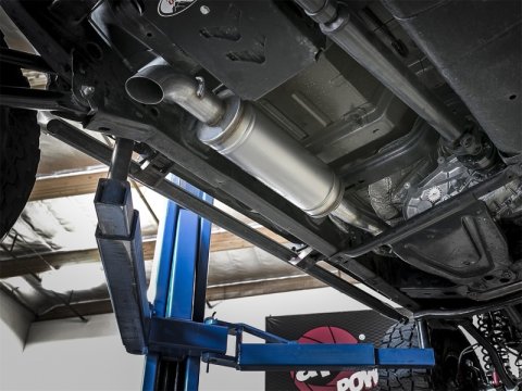 aFe Rock Basher 3in 409 SS Cat-Back Turn-Down Exhaust 12-18 Jeep Wrangler (JK) V6 3.6L/ 07-11 3.8L thumbnail 4