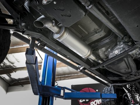 aFe Rock Basher 3in 409 SS Cat-Back Turn-Down Exhaust 12-18 Jeep Wrangler (JK) V6 3.6L/ 07-11 3.8L thumbnail 9