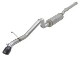 aFe MACH Force-Xp 2-1/2in 409 SS Hi-Tuck Cat-Back Exhaust w/Black Tip 07+ Jeep Wrangler JK 3.6L/3.8L thumbnail 1