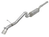 aFe MACH Force-Xp 2.5in 409SS Hi-Tuck Cat-Back Exhaust w/Polished Tip 07+ Jeep Wrangler JK 3.6L/3.8L thumbnail 1