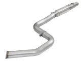 aFe Takeda 3in 304 Stainless Steel Mid-Pipe 17-18 Hyundai Elantra Sport I4 1.6L (t) thumbnail 1