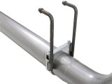 aFe Rebel XD 4in SS Down-Pipe Back Exhaust w/Dual Polished Tips 17-18 Ford Diesel Trucks V8-6.7L(td) thumbnail 4