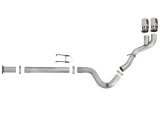 aFe Rebel XD 4in SS Down-Pipe Back Exhaust w/Dual Polished Tips 17-18 Ford Diesel Trucks V8-6.7L(td) thumbnail 6