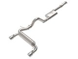 aFe MACH Force XP 2-1/2in SS-304 Cat-Back Exhausts w/ Black Tip 02-16 Nissan Patrol (Y61) I6-4.8L thumbnail 6