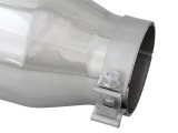 aFe Diesel Exhaust Tip Bolt On Polished 4in Inlet x 6in Outlet x 15in Long thumbnail 4
