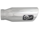 aFe Diesel Exhaust Tip Bolt On Polished 4in Inlet x 6in Outlet x 15in Long thumbnail 5