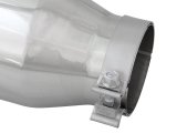 aFe Diesel Exhaust Tip Bolt On Polished 4in Inlet x 6in Outlet x 15in Long thumbnail 7