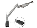 aFe MACH Force-Xp 3.0in 304 SS Cat-Back Exhaust w/ Black Tip 17-18 GM Colorado/Canyon thumbnail 2