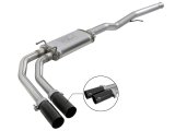 aFe Rebel Series 3in to 2.5in 409 SS Cat-Back Exhaust w/ Black Tips 09-18 GM Silverado/Sierra 5.4L thumbnail 1