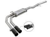 aFe Rebel Series 3in to 2.5in 409 SS Cat-Back Exhaust w/ Black Tips 09-18 GM Silverado/Sierra 5.4L thumbnail 2