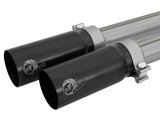 aFe Rebel Series 3in to 2.5in 409 SS Cat-Back Exhaust w/ Black Tips 09-18 GM Silverado/Sierra 5.4L thumbnail 4