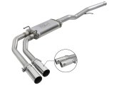 aFe Rebel Series 3in-2.5in 409 SS Cat-Back Exhaust 09-18 GM Silverado/Sierra 1500 V6-4.3L / V8-4.6L thumbnail 1