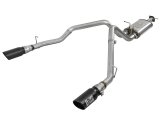 aFe MACH Force-Xp 3in 409 SS Cat-Back Exhaust 2019 RAM 1500 V8-5.7L w/ Black Tip thumbnail 2