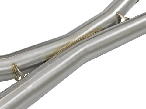 aFe MACH Force-Xp 3.5in 304 SS Cat-Back w/Polished Tips 15-18 BMW X5 M (F85)/X6 M (F86) V8-4.4L S63 thumbnail 6