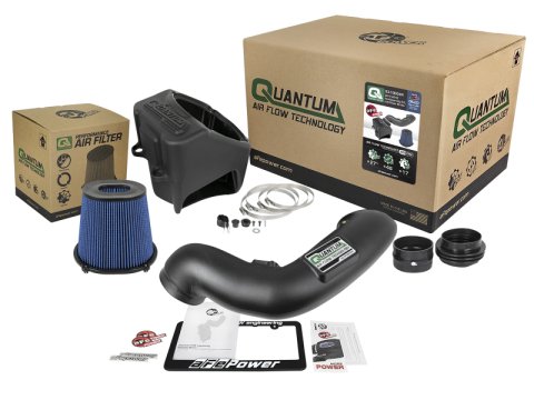 aFe Quantum Pro 5R Cold Air Intake System 17-18 Ford Powerstroke V8-6.7L - Oiled thumbnail 8