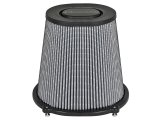 aFe Quantum Pro DRY S Air Filter Flat Top - 5in Flange x 9in Height thumbnail 2