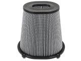 aFe Quantum Pro DRY S Air Filter Inverted Top - 5in Flange x 9in Height - Dry PDS thumbnail 1