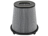 aFe Quantum Pro DRY S Air Filter Inverted Top - 5in Flange x 9in Height - Dry PDS thumbnail 2