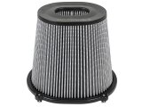 aFe Quantum Pro DRY S Air Filter Inverted Top - 5in Flange x 8in Height - Dry PDS thumbnail 1