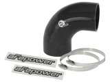 aFe Magnum FORCE CAI Univ. Silicone Coupling Kit (2.75in. ID / 3in. L) 90 Deg. Elbow Coupler - Black thumbnail 1