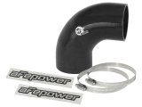 aFe Magnum FORCE CAI Univ. Silicone Coupling Kit (2.75in. ID / 3in. L) 90 Deg. Elbow Coupler - Black thumbnail 2