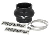 aFe Magnum FORCE CAI Univ. Silicone Coupling Kit (2.75in. ID / 3in. L) Straight Coupler w/Hump - Blk thumbnail 2