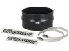 aFe Magnum FORCE CAI Univ. Silicone Coupling Kit (3.875in. ID / 2.25in. L) Straight Coupler w/Hump thumbnail 3