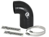 aFe Magnum FORCE CAI Univ. Silicone Coupling Kit (3in. ID to 2.5in. ID) 90 Deg. Elbow Reducer - Blk thumbnail 2