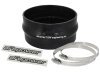 aFe Magnum FORCE CAI Univ. Silicone Coupling Kit (6in. ID / 3in. L) Straight Coupler w/Hump - Black thumbnail 3