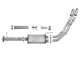 aFe Rebel Series 3in. to 2.5in. 409 SS C/B Exhaust 11-14 Ford F-150 V6-3.5L (tt) - Polished Tip thumbnail 6