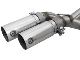 aFe Rebel Series 3in. to 2.5in. 409 SS C/B Exhaust 11-14 Ford F-150 V6-3.5L (tt) - Polished Tip thumbnail 7