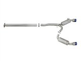 aFe Takeda 3in. to 2.5in. 304 SS C/B Exhaust 08-15 Mitsubishi EVO I4-2.0L (t) - Blue Flamed Tips thumbnail 6