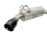 aFe Takeda 3in. to 2.5in. 304 SS C/B Exhaust 08-15 Mitsubishi Lancer EVO I4-2.0L (t) - Black Tips thumbnail 7