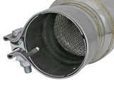 aFe MACH Force-Xp 409 SS Resonator 3in. Inlet/Outlet / 4in. Diameter / 12in. Body / 16in. Length thumbnail 3
