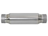 aFe MACH Force-Xp 409 SS Resonator 3in. Inlet/Outlet / 4in. Diameter / 12in. Body / 16in. Length thumbnail 9
