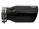 aFe MACH Force-Xp Universal 409 SS Single-Wall Clamp-On Exhaust Tip - Black thumbnail 5