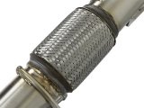 aFe Twisted Steel 3in. 304 SS Catted Series Downpipe 16-18 Ford Focus RS I4-2.3L (t) thumbnail 3