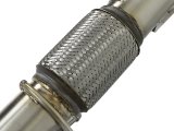aFe Twisted Steel 3in. 304 SS Catted Series Downpipe 16-18 Ford Focus RS I4-2.3L (t) thumbnail 8