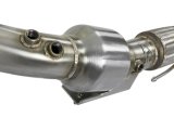 aFe Twisted Steel 3in. 304 SS Catted Series Downpipe 16-18 Ford Focus RS I4-2.3L (t) thumbnail 9