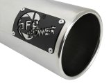 aFe SATURN 4S 4in SS Intercooled Exhaust Tip - Polished 4in In x 5in Out x 12in L Bolt-On thumbnail 3