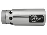 aFe SATURN 4S 4in SS Intercooled Exhaust Tip - Polished 4in In x 5in Out x 12in L Bolt-On thumbnail 6
