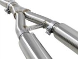 aFe Takeda 2.5in 304 SS Cat-Back Exhaust System w/ Polished Tips 16-18 Infiniti Q50 V6-3.0L (tt) thumbnail 5