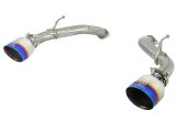 aFe Takeda 2.5in 304 SS Axle-Back Exhaust w/ Blue Flame Tips 16-18 Infiniti Q50 V6-3.0L (tt) thumbnail 2