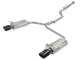 aFe Takeda Exhaust 304SS Dual Cat-Back w/ Black Tips 13-17 Honda Accord LX/EX/EX-L Sedan L4 2.4L thumbnail 2