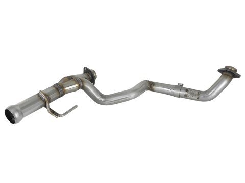 aFe POWER Twisted Steel Y-Pipe 2-1/4in 409 SS Exhaust System 2018 Jeep Wrangler (JL) V6-3.6L thumbnail 1