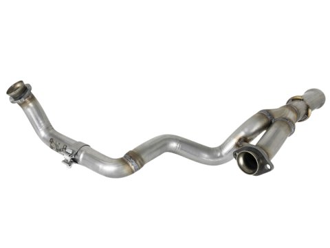 aFe POWER Twisted Steel Y-Pipe 2-1/4in 409 SS Exhaust System 2018 Jeep Wrangler (JL) V6-3.6L thumbnail 4