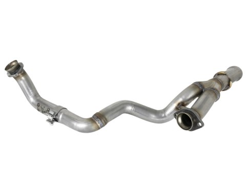 aFe POWER Twisted Steel Y-Pipe 2-1/4in 409 SS Exhaust System 2018 Jeep Wrangler (JL) V6-3.6L thumbnail 6