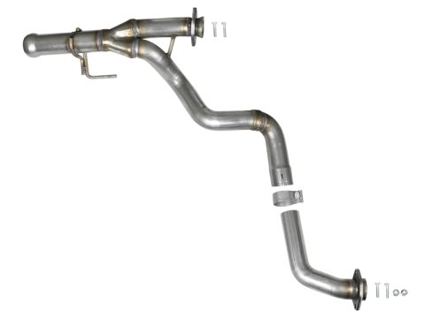 aFe POWER Twisted Steel Y-Pipe 2-1/4in 409 SS Exhaust System 2018 Jeep Wrangler (JL) V6-3.6L thumbnail 8